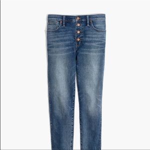 Madewell 10”HIGH-RISE SKINNY